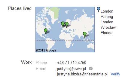 Weryfikacja adresu email w Google +1